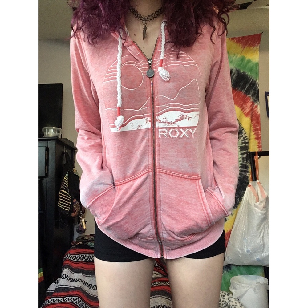 Pink roxy jacket